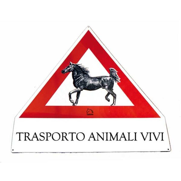 CARTEL PARA TRANSPORTE DE ANIMALES