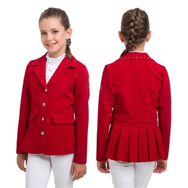 Chaqueta de concurso de niña I LOVE CRYSTAL softshell